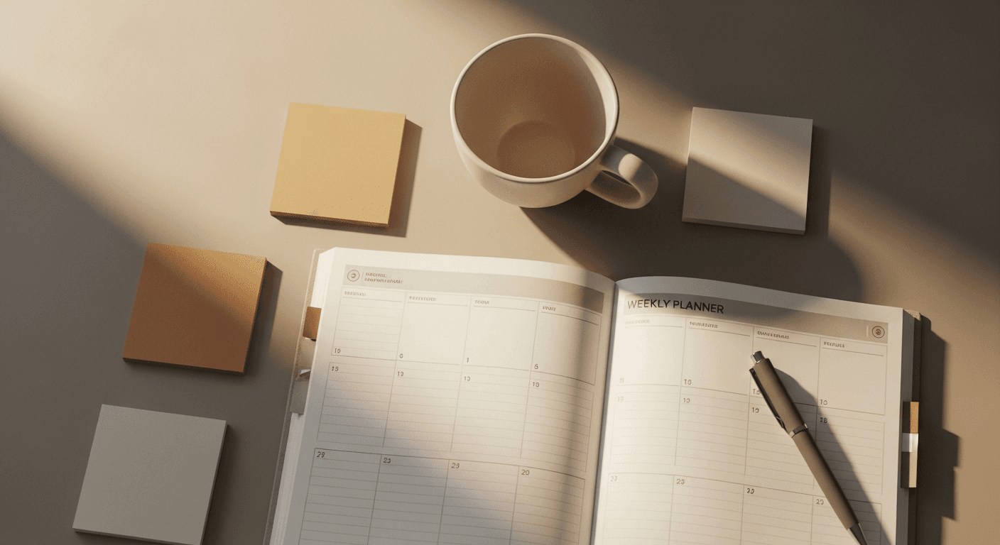 A Content Calendar That Survives Contact With a Real Week